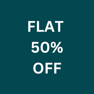 Flat 50% OFF