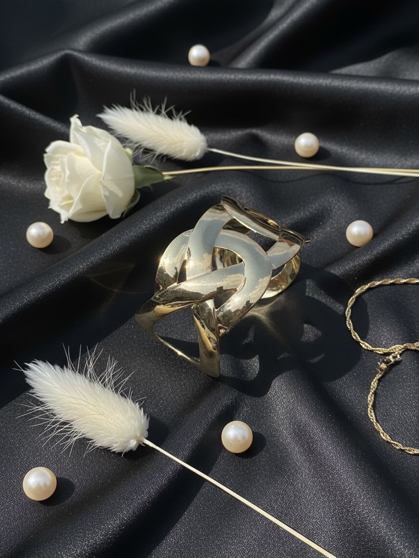 Gold-Tone Chain Link Bracelet