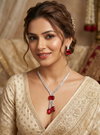 Scarlet Sparkle Necklace Set