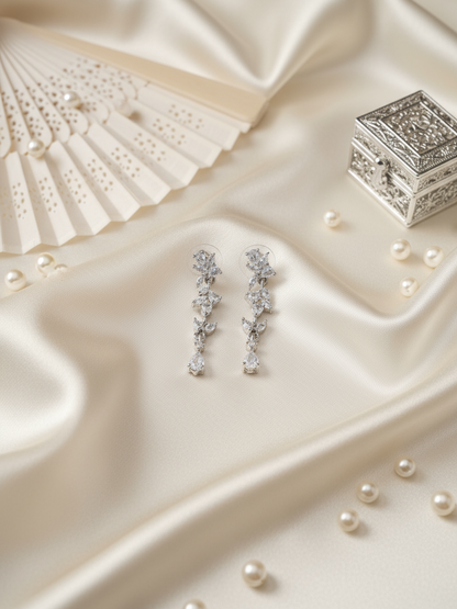 Crystal Elegance Drop Earrings