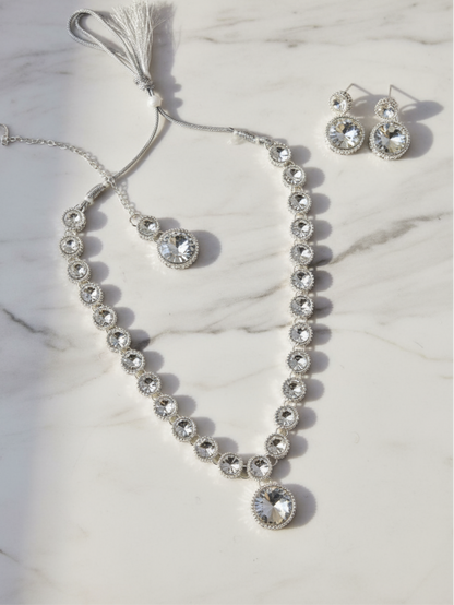Celeste Crystal Necklace Set